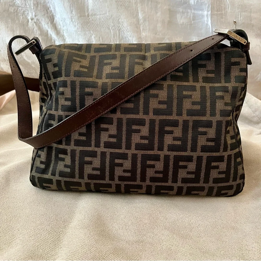 Fendi Mama Forever Bag Zucca Canvas EUC - Picture 4 of 13